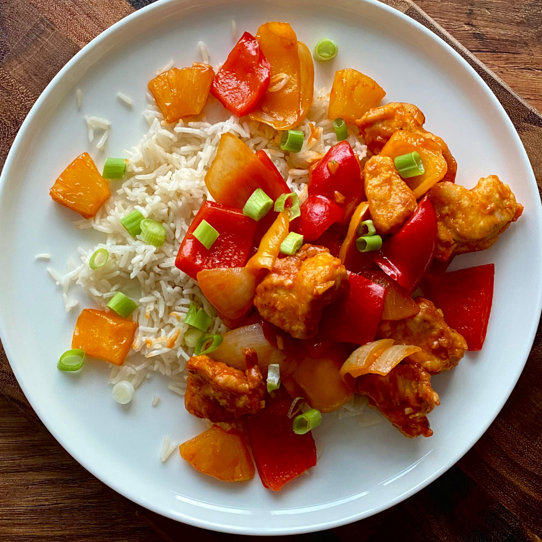 Sweet & Sour Airfryer Chicken